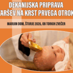 Priprava na krst 2026